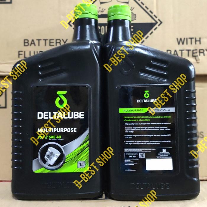 Oli Mobil Diesel Deltalube Multipurpose 757 Sae 40 - Liter
