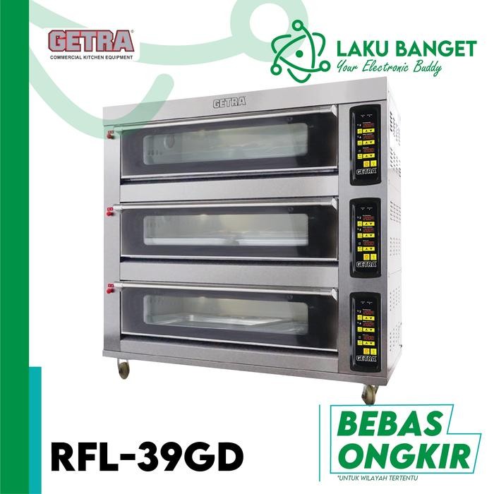 Gas Baking Oven 9 Tray Getra Rfl 39Gd /Oven Gas 9 Loyang Getra Rfl39Gd