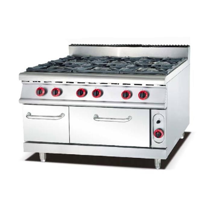 Winte Wth-Fg6-150 With Oven / Gas Open Burner With Oven / Kompor Komersial 6 Burner + Oven Low