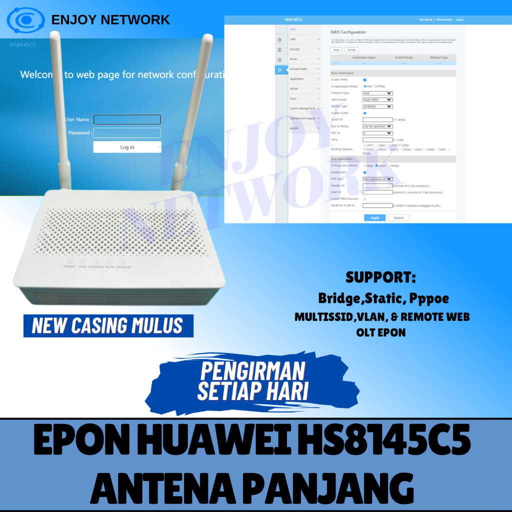 Sasageyou - NEW HUAWEI EPON HS8145C5