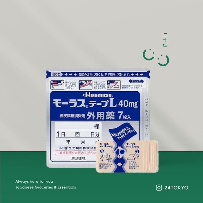 Koyo Jepang Hisamitsu Mohrus 40mg/ Salonpas