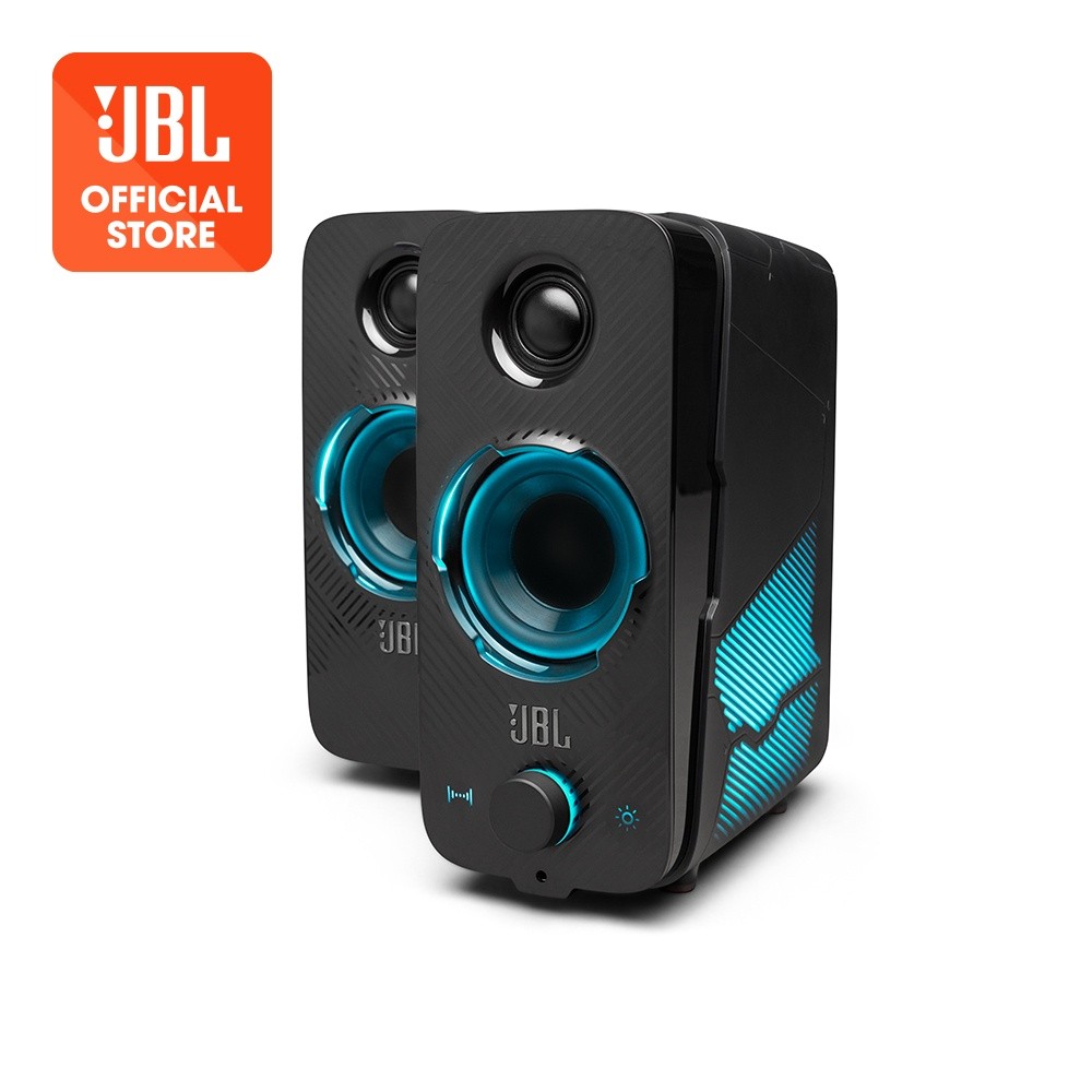 JBL Quantum Duo Speakers Gaming PC, USB powered, pc speakers, powerful JBL sound with LED colour