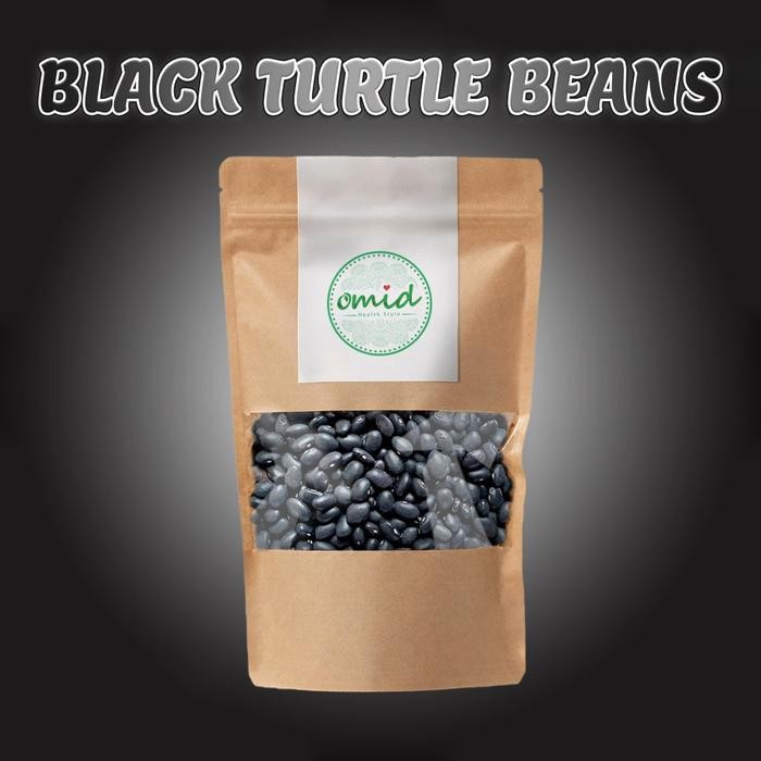 

Black Turtle Beans Organic - Kacang Hitam Organik - 250 gr