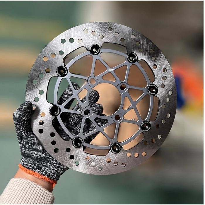 Disc Piringan Cakram Depan MUTAKIN 260 300 MM 4 Lubang Brat Vario Fiz R / Cakram Depan Variasi Motor