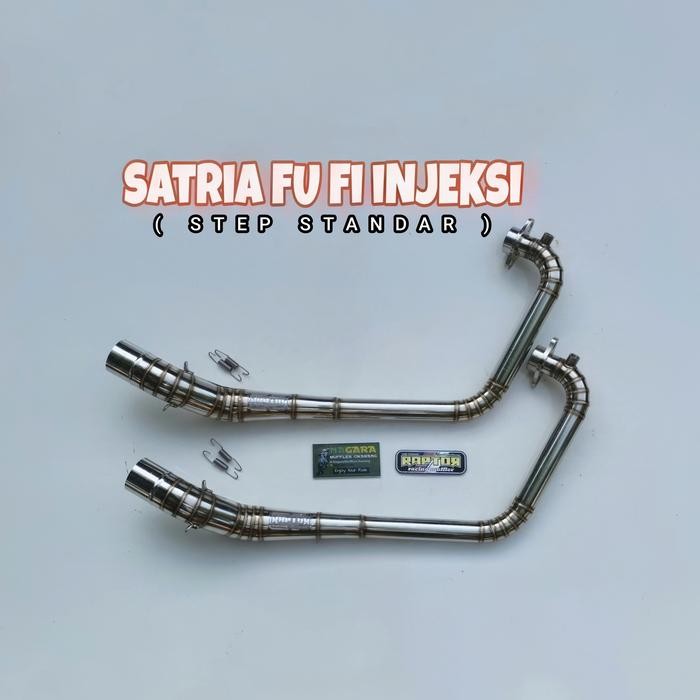 Leheran Stainless Satria Fu Fi Injeksi Original Raptor
