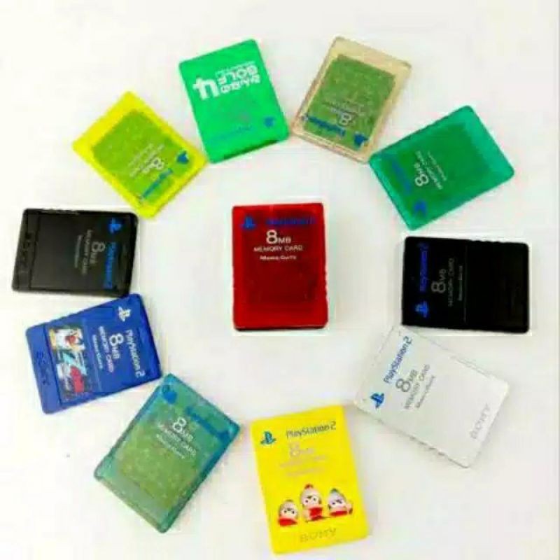 MC PS2 ORIGINAL 8MB / MC PS2 ORI RECOND / MEMORY CARD PS2 ORIGINAL