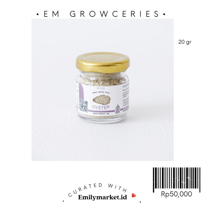 

New Bubuk Kerang Tiram / Oyster Powder by Crystal of the Sea Ready