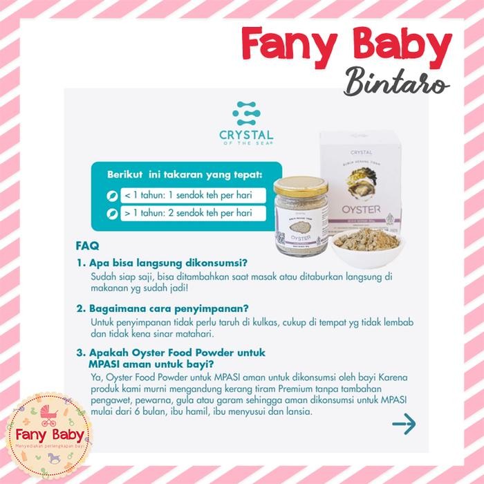 

Sale terbaru CRYSTAL OF THE SEA OYSTER 20GR Ready