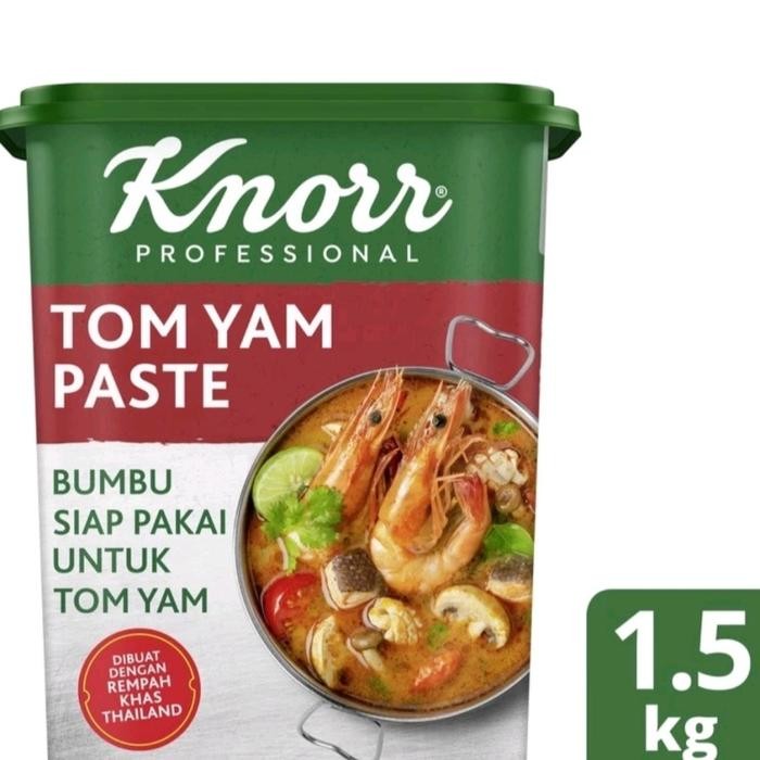 

Promo Terlaris Knorr tom yam paste 1.5kg bumbu saus Ready