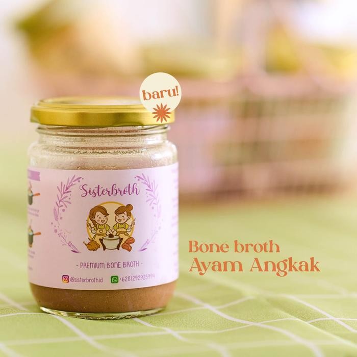 

Promo Terlaris Premium Bonebroth Angkak Jar Ready