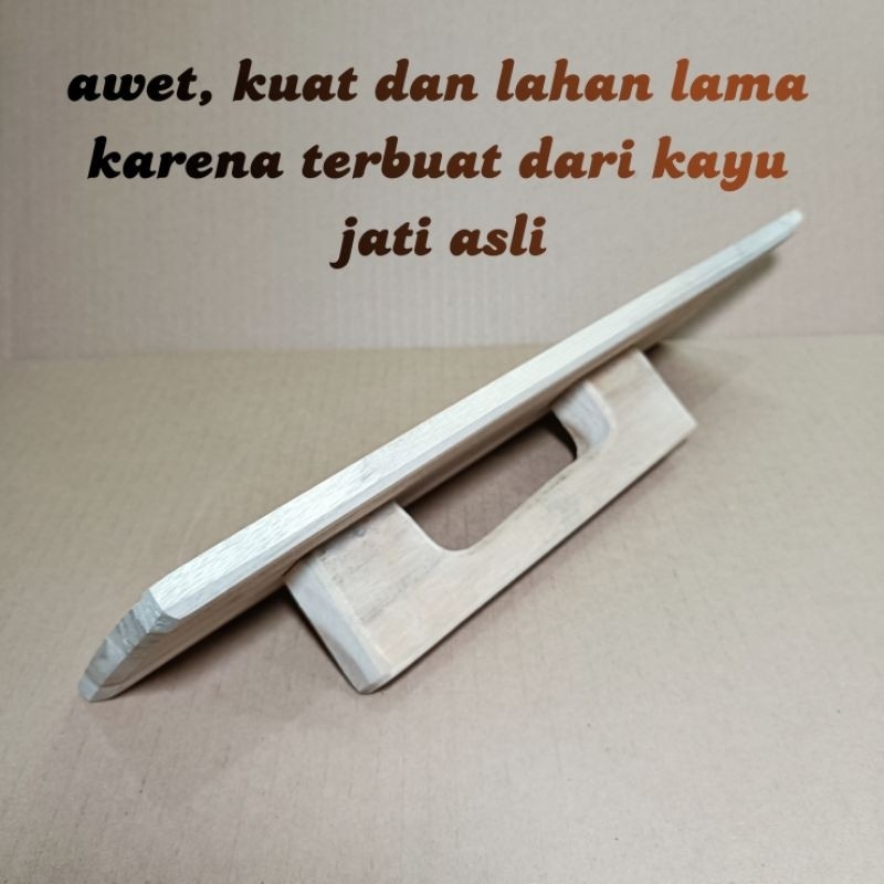 roskam kayu jati panjang 35 cm,kuat halus dan rapih