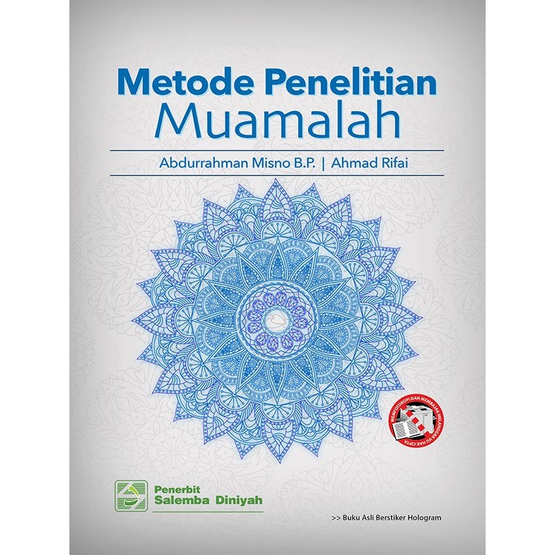

TERBARU!!! METODE PENELITIAN MUAMALAH-ABDURRAHMAN MISNO READY