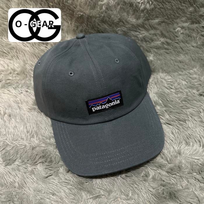 TERLARIS TOPI PATAGONIA P-6 LABEL TRAD CAP HAT ORIGINAL P6 SNAPBACK BASEBALL READY