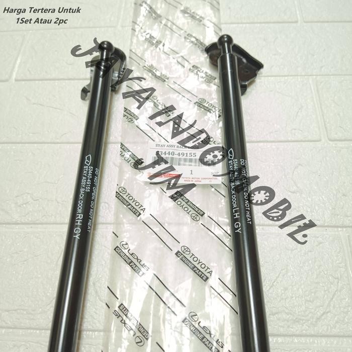 PROMO SHOCK KAP MESIN HIDROLIK TOYOTA HARRIER TAHUN 2003-2012 SET 2PC READY