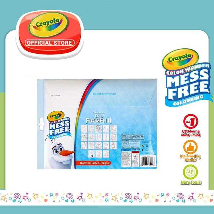 

Artemedia - Set Mewarnai Crayola Color Wonder Frozen 2 Foldalope