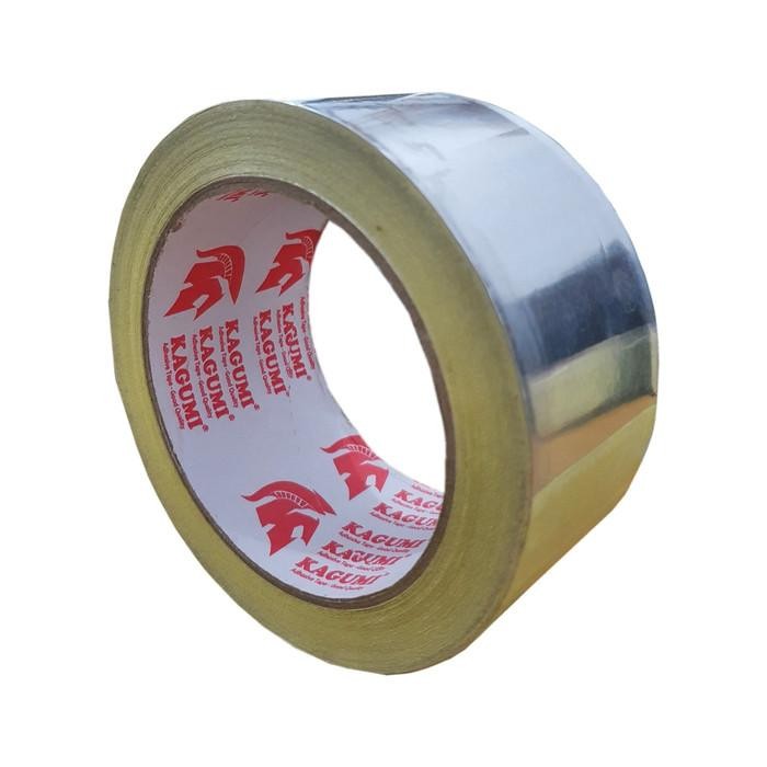 

LAKBAN ALUMUNIUM TAPE - ALUMUNIUM FOIL TAPE 48 MM X 21 METER KAGUMI