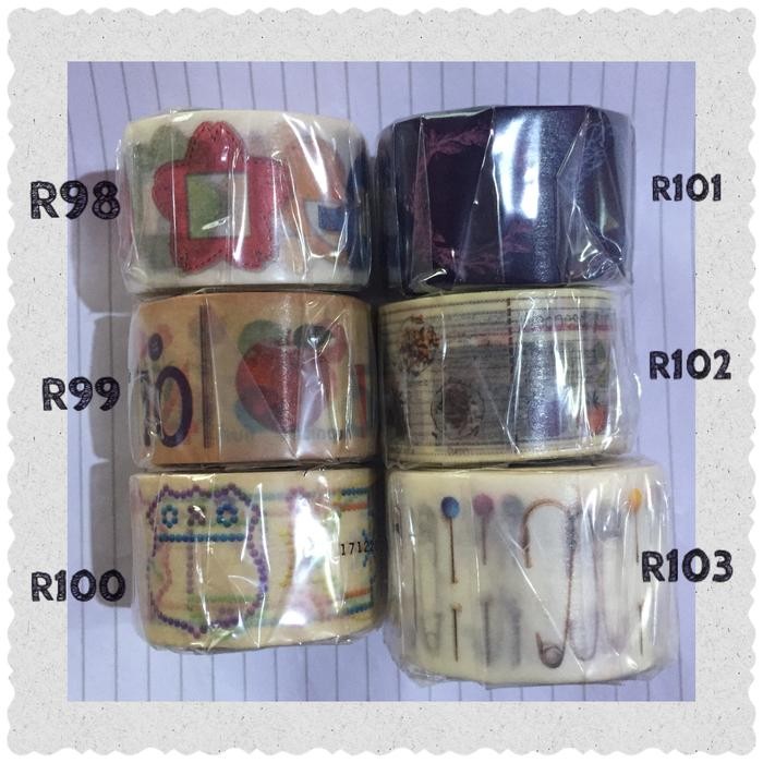 

Washi Tape MT made in Japan size 30-35 mm