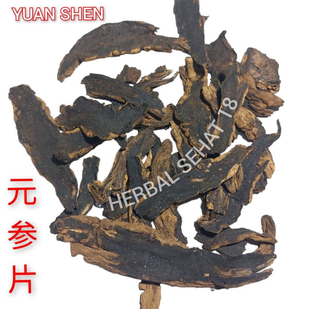 

Yuan Shen 300 Gram Yuan Sem / Xuan Shen / Yen Sem Sen / Radix Scrophulariae Ningpoensis PREMIUM