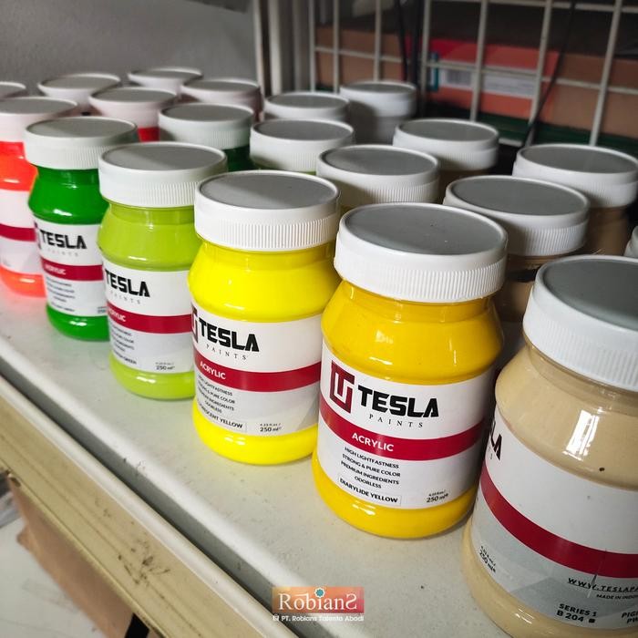

Artemedia - Alat Lukis / Cat Akrilik - Tesla Acrylic Paint - Uk. 250 Ml (Part 2)