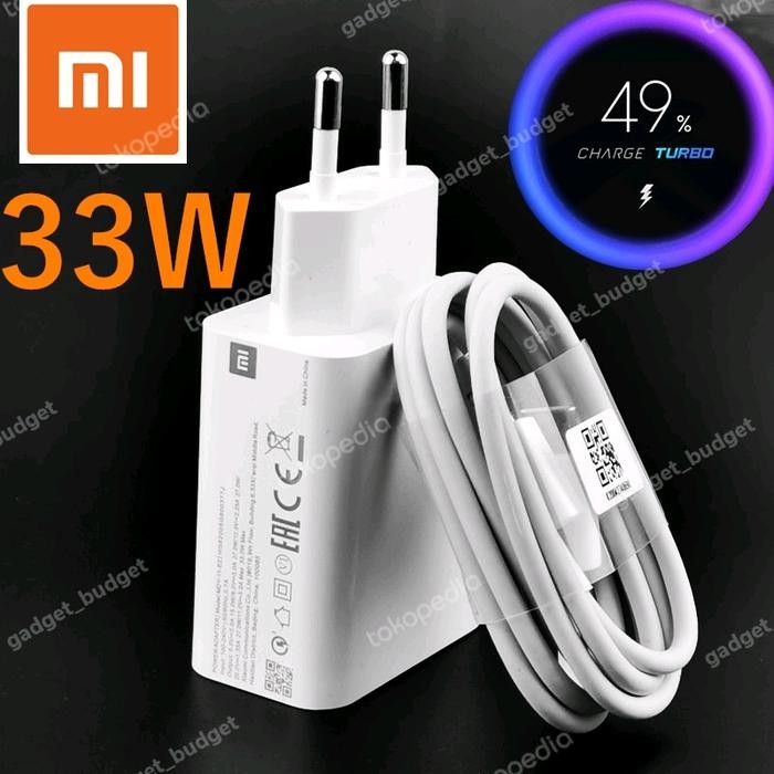 JTTOP" 300% CHARGER XIAOMI FAST CHARGING 33 WATT TURBO MI NOTE 10 PRO POCO X3