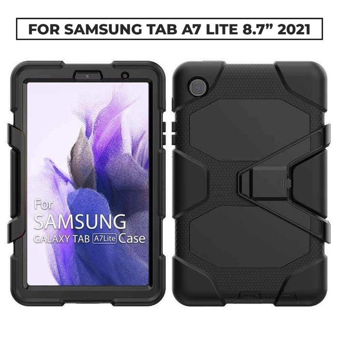 JTTOP" SAMSUNG GALAXY TAB A7 LITE 2021 T225 RUGGED ARMOR SILICON CASING COVER