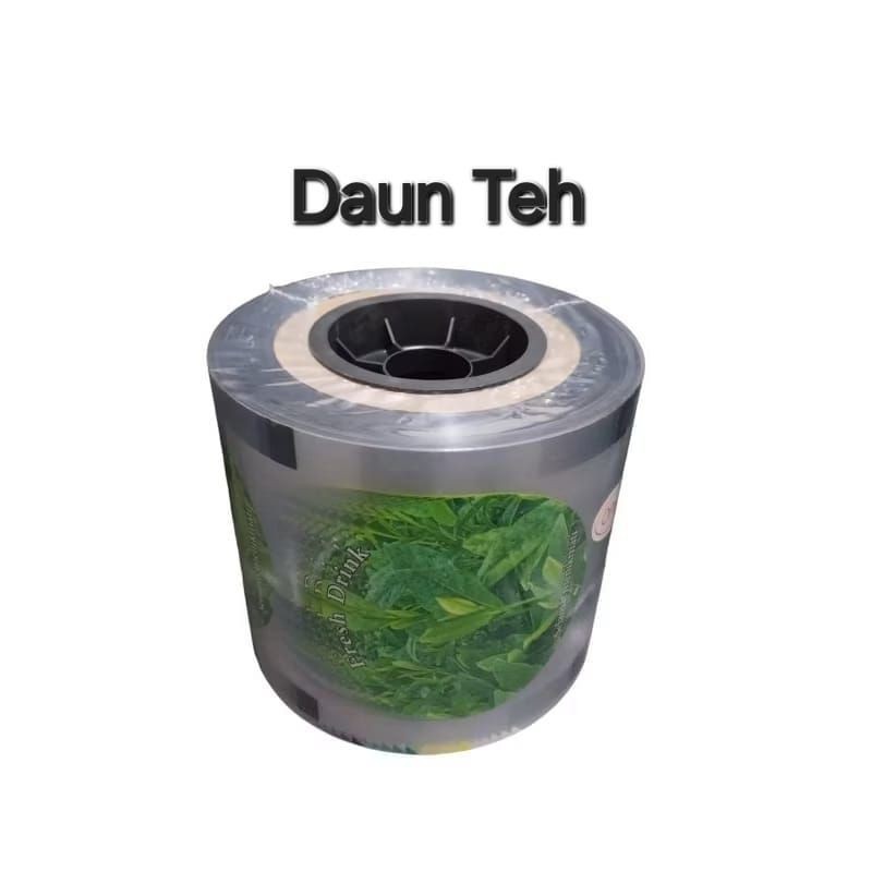 Plastik Cup Sealler Motif Drink / Polos /Kartun / Daun Teh Plastik Lid Cup Sealer Press Isi +/- 2000