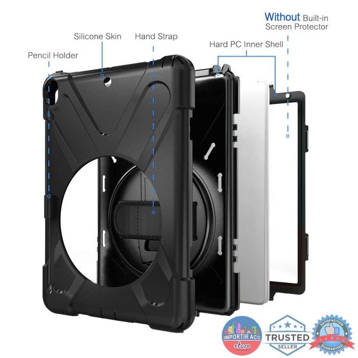 JTTOP" SAMSUNG GALAXY TAB A7 LITE T225 HEAVY DUTY RUGGED CASE ROBOT