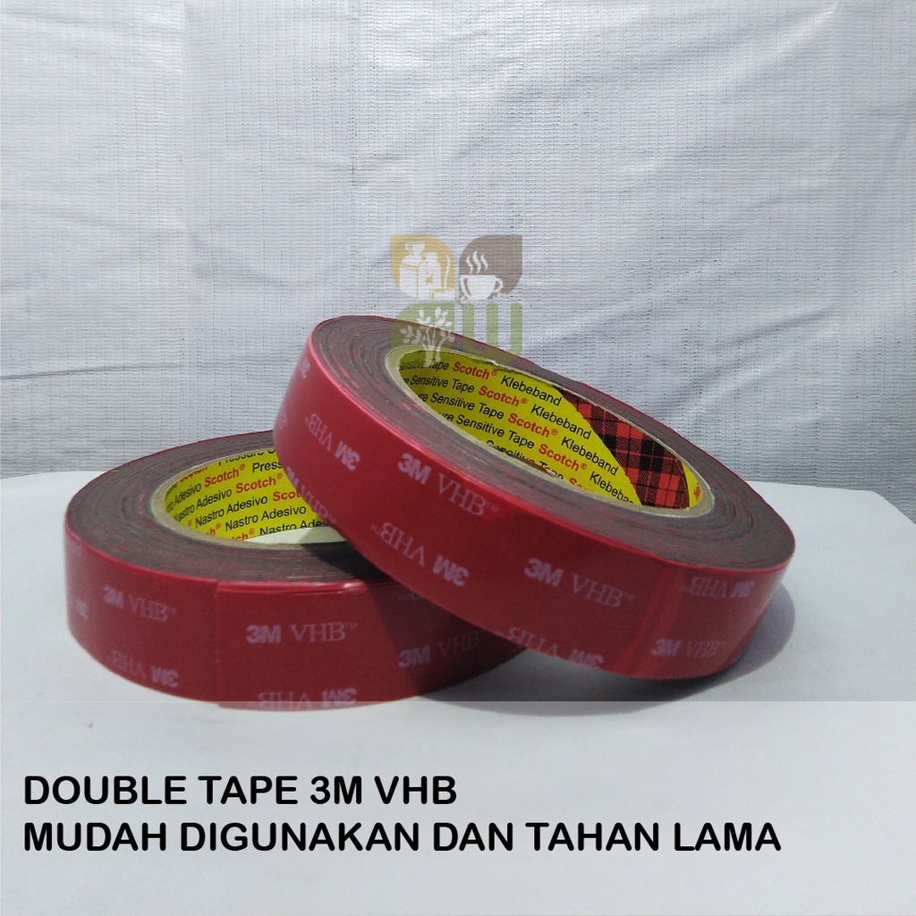 

Double Tape 3M VHB 4900 size 24mm 450cm Lem Dobel Perekat Automotive