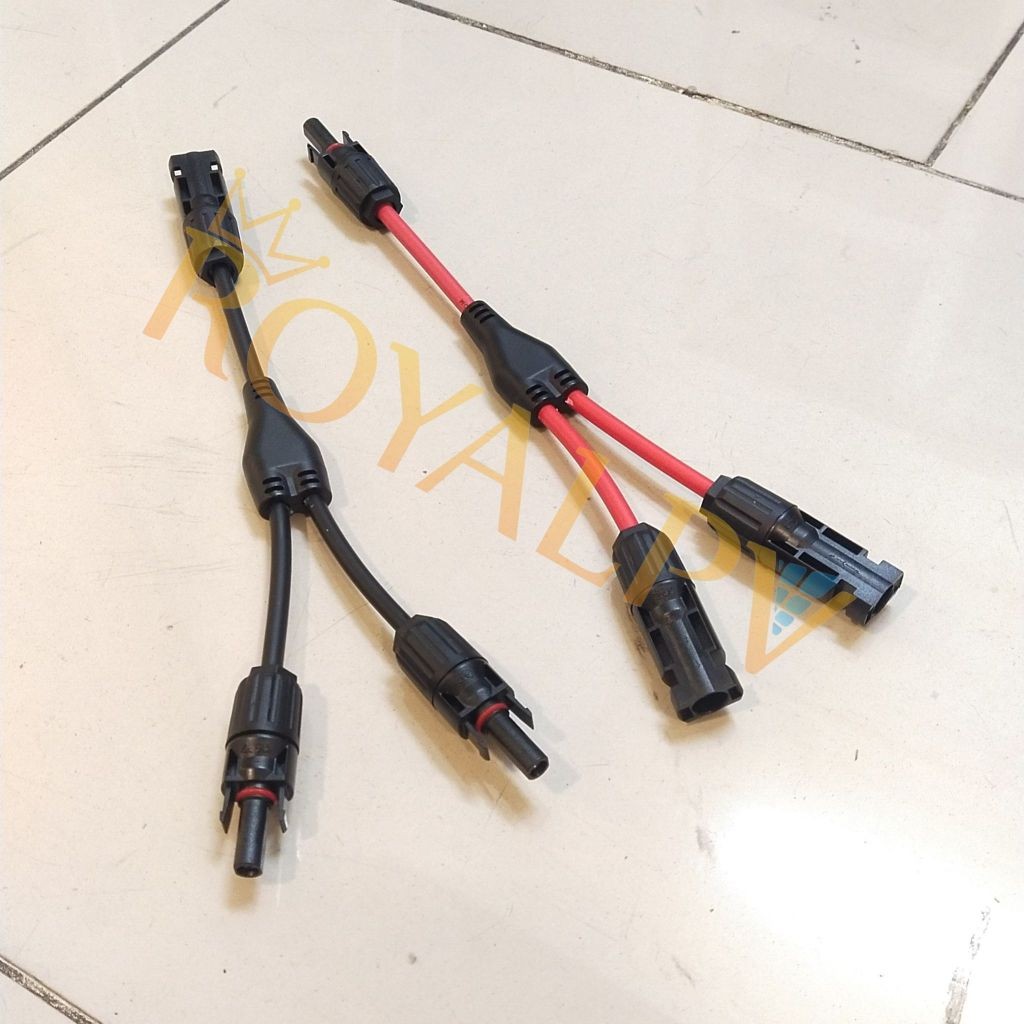 Mc4 connector 2in1 mc4 konektor cabang 2