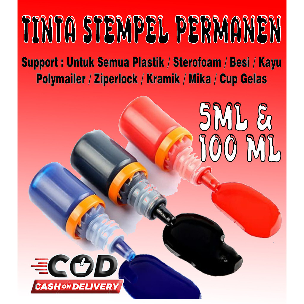 

TINTA STEMPEL PERMANENT WATER PROOF
