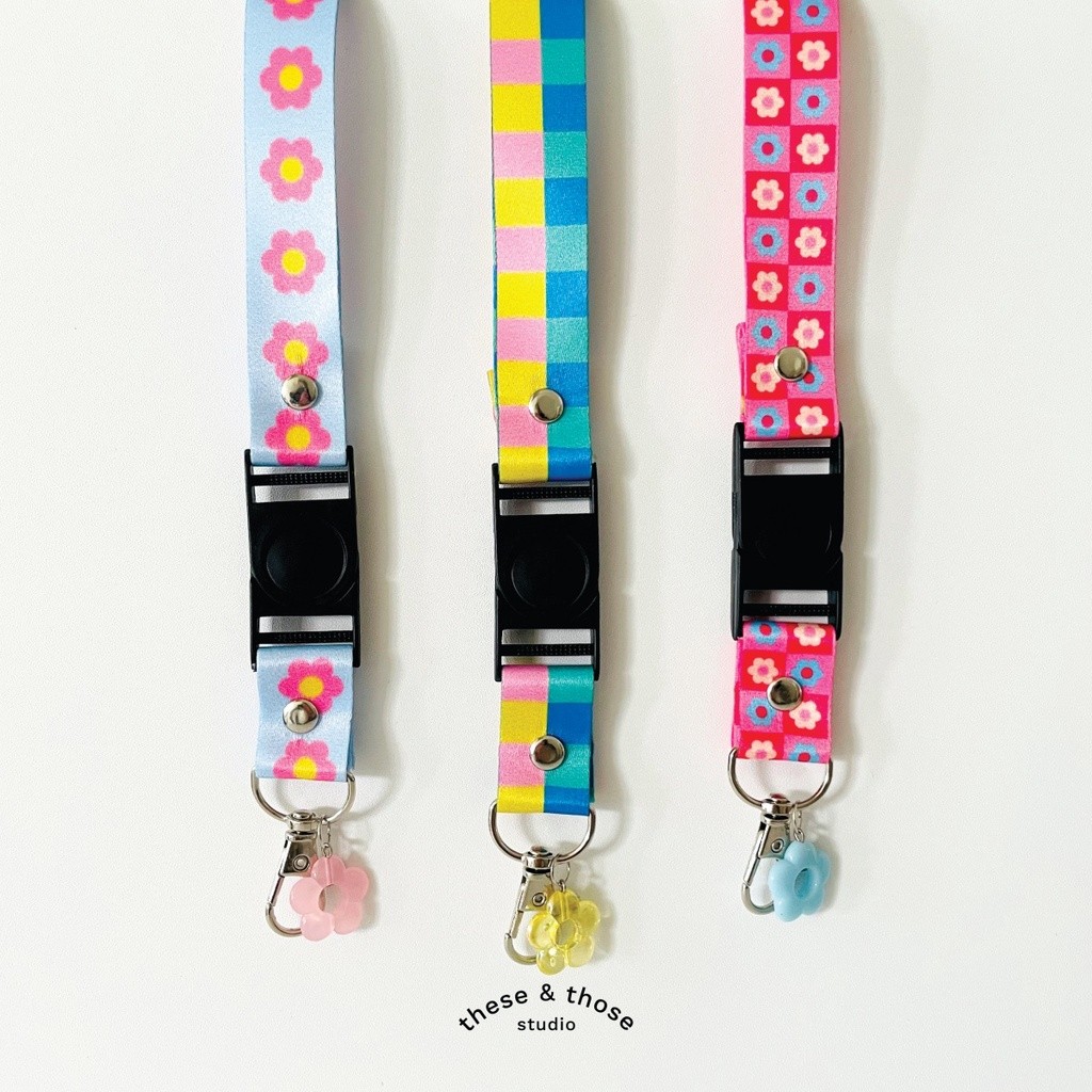 

THESETHOSE - Weekend Treats - Lanyard with card holder