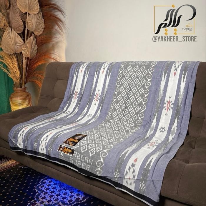 Sarung Goyor Atbm Jahitan Tengah Motif Sutra Merk Zabdan Super Tenun Dewasa Promo