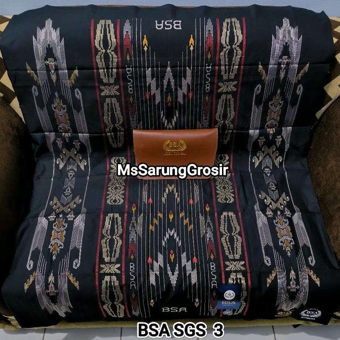 Sarung Bsa Motif Sgs Full Songket Best Seller