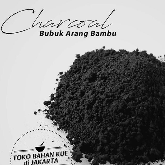 

Pure Charcoal Powder - Arang Bambu Bubuk 50gr Bamboo Powder Charcoal