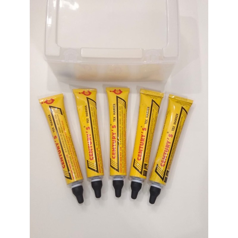 

MARKPEN CENTURY TEX MARKER TEXTILE MARKER BLACK