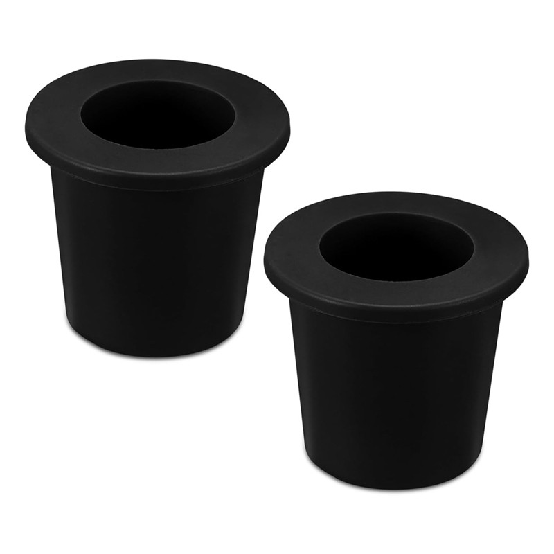 ABRU-2Pcs Umbrella Table Ring Hole, Silicone Umbrella Cone Wedge Plug Sleeve Patio Adapter Umbrella 