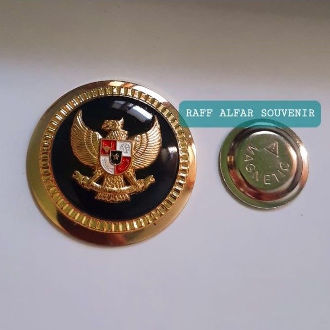 PIN JENGKOL GARUDA ~ PIN KEPALA DESA ~ PIN KADES MODEL PREMIUM MAGNET