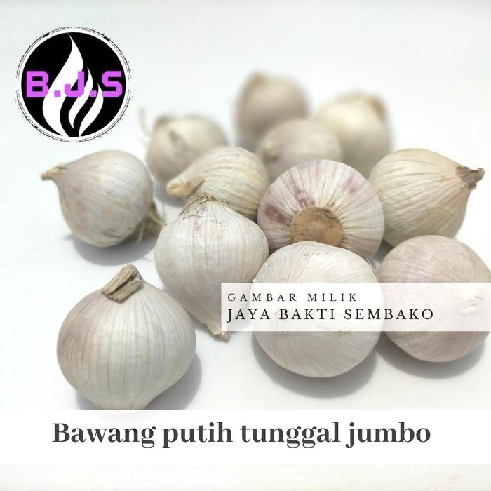 

bawang putih tunggal/lanang (jumbo)500gram