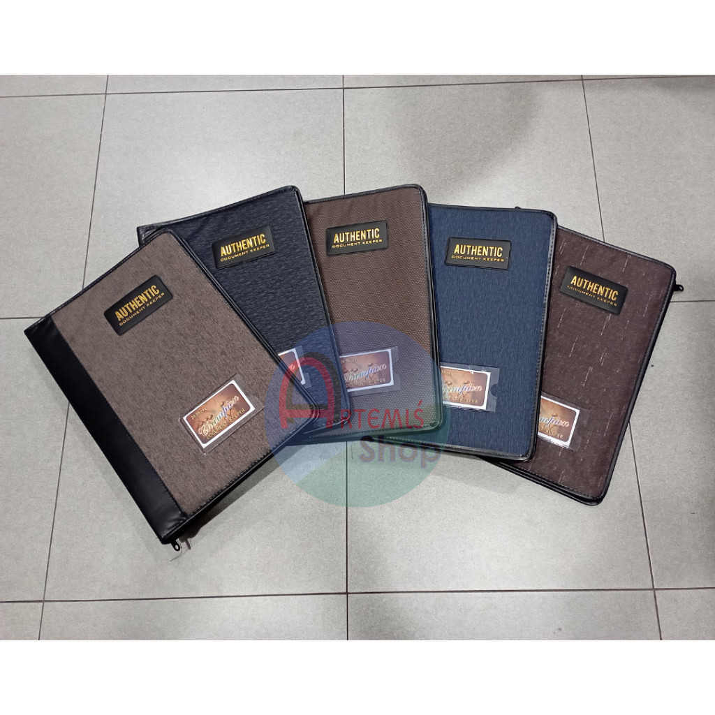 

Map Document Keeper Resleting Folio / F4 CHAMPION AUTHENTIC Kain Kulit