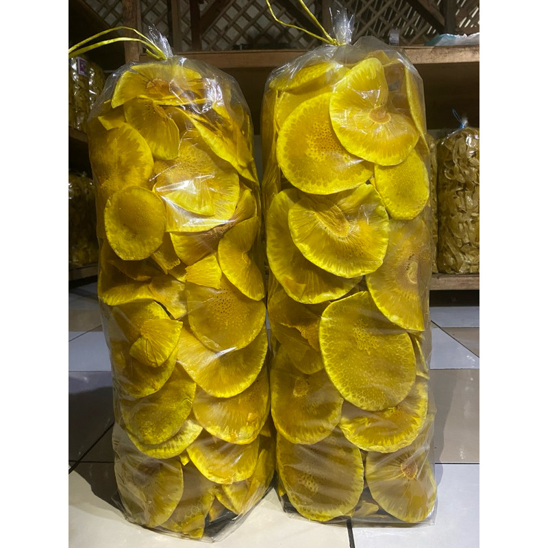 

Lovely Back - KERIPIK SUKUN 1KG Cemilan Renyah Dan Gurih Keriuk