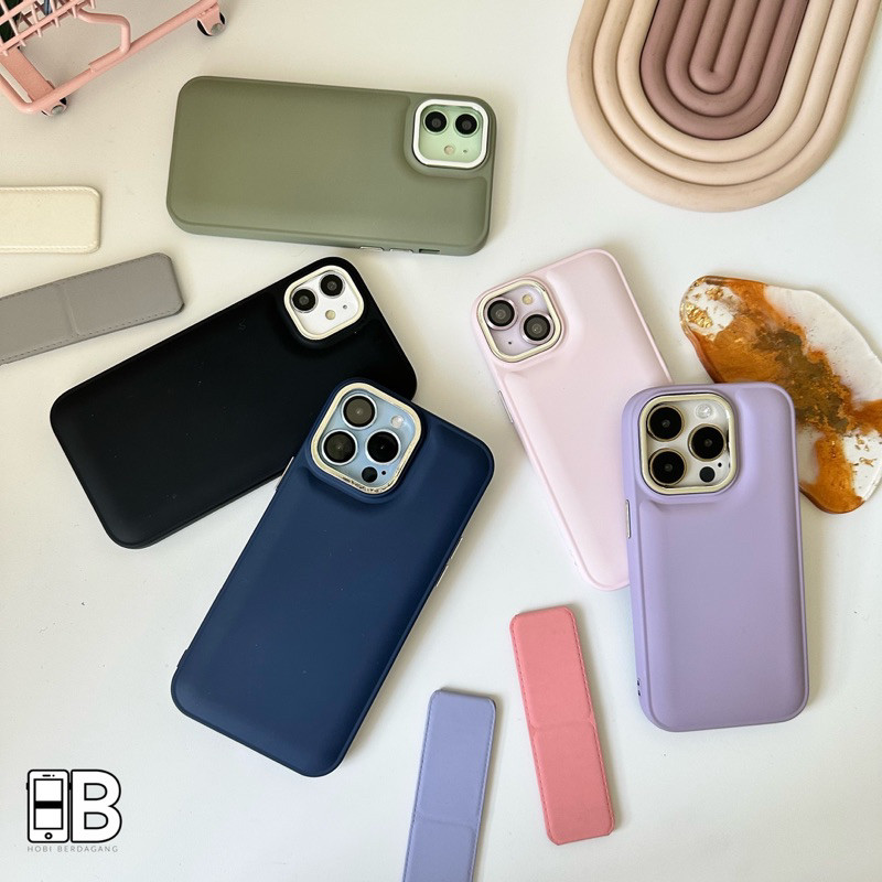 Mex - Casing Bantal Puffer Shockproof Metal Lens Case iPhone 11 12 13 14 PRO MAX