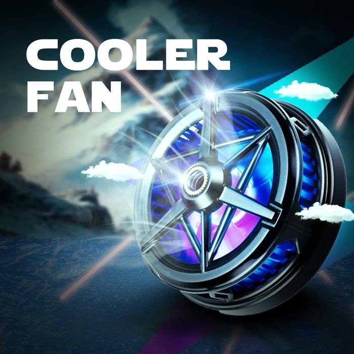 Trev Phone Cooler Magnetic Gaming / Phone Cooler / Pendingin Hp / Magnetic Phone Cooler / Phone
