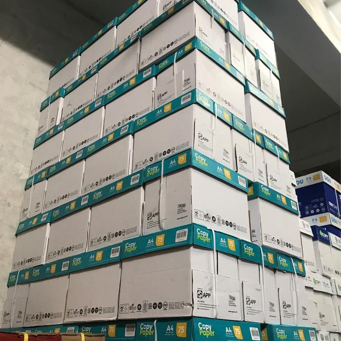 

KERTAS HVS A4 / F4 75 GR COPY PAPER ( isi 5 rim)