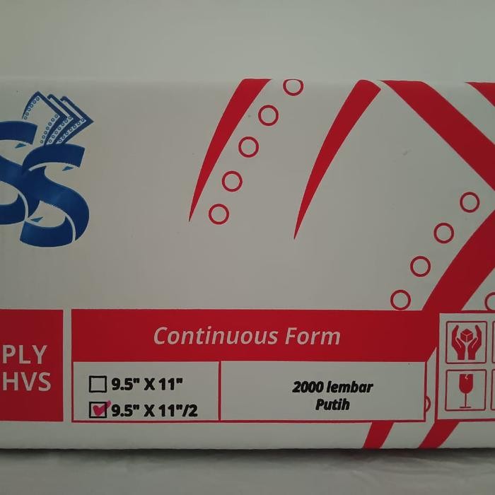 

CONTINUOUS form 2ply SS K2 Isi Full / KERTAS KOMPUTER MURAH ISI FULL