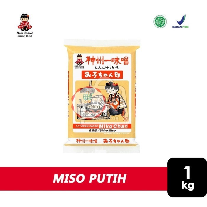 

Csp - Miso Putih Mikochan Shinshuichi Miso Soup Tauco Miko Chan (1 kg) Enachan - FasyAnita Mart
