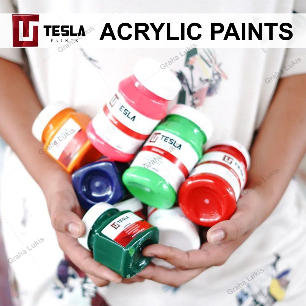 

Tesla Paints Acrylic Paints / Cat Akrilik 500ml