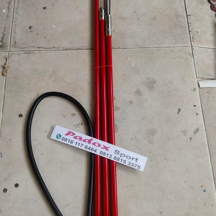 padox pole spear fiber glass panjang 2m batang diameter 12mm bahan fiber polespear tombak ikan panah