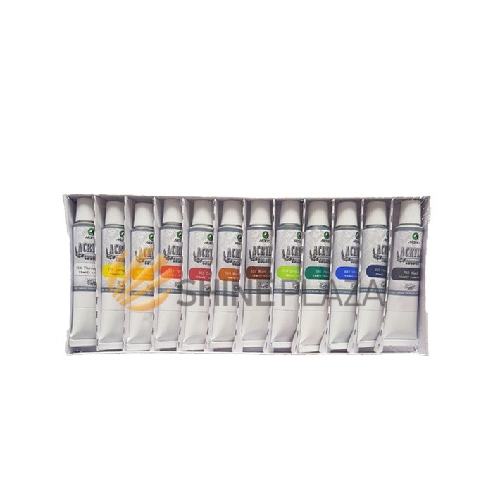 

Cat Acrylic Maries 12 Warna - Cat Akrilik Set Maries