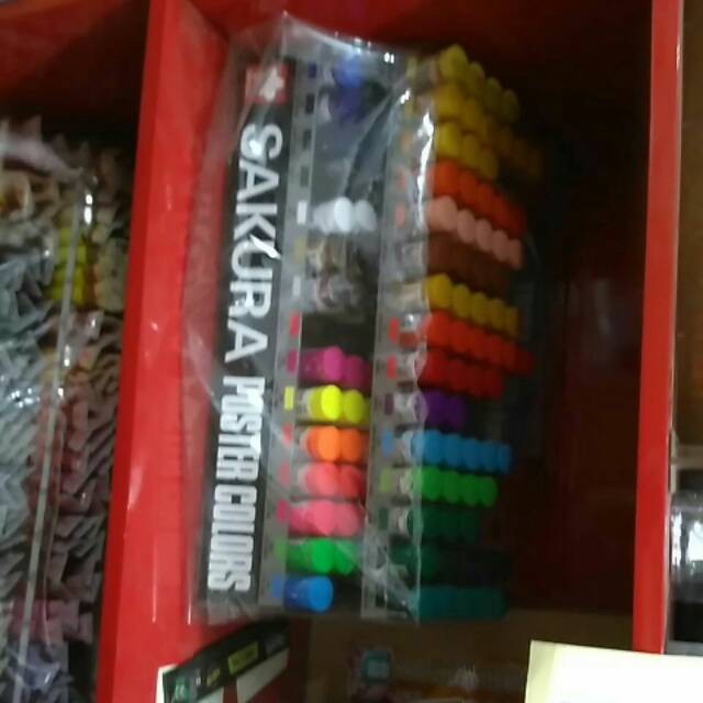 

Cat poster sakura 15 ml metalic dan neon