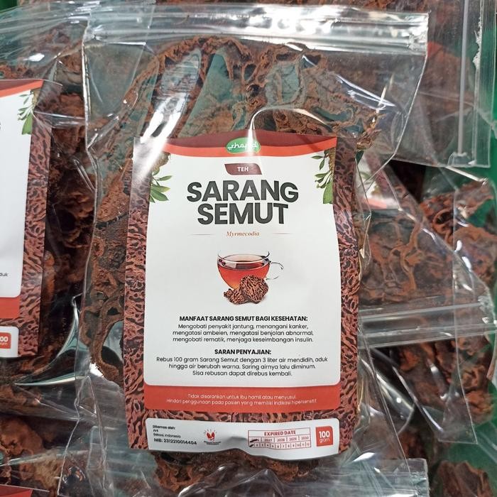 

Teh Sarang Semut 100gr Asli Papua - Sarang Semut Merah Original Herbal Tea